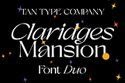 TAN - CLARIDGES, a Font by TanType (Thumbnail 1 of 13)