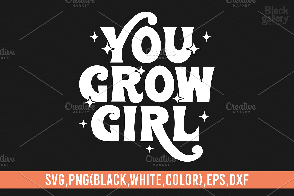 Retro Motivational Quote SVG, a Graphic by Sleepy Aster (Photo 2 of 2)