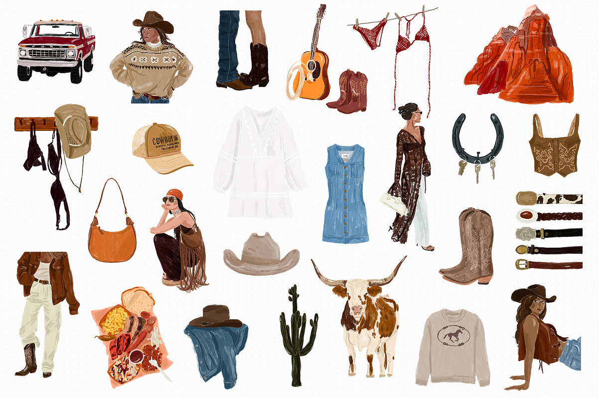 The Aesthetic BUNDLE: 8 in 1, an Object Graphic by divanovskaya_nv (Photo 23 of 30)
