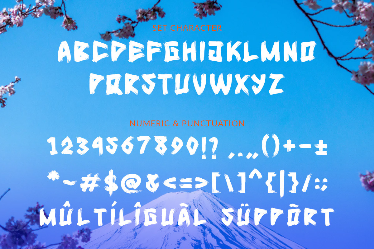 Miyoshi | Japanese Style, a Font by BringTypeStudio (Photo 4 of 5)