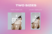 Instagram Social Media CANVA Quotes, a Social Media Template by Vermeulen Design Studio (Thumbnail 4 of 6)