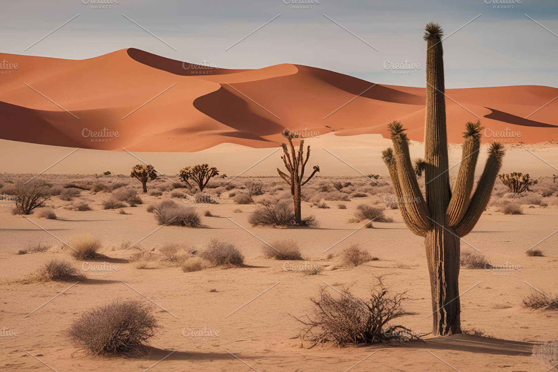 Desert landscape photograph, a Nature Photo by ComfortQ