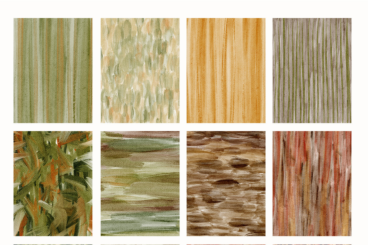 Autumn Hand-painted Backgrounds, a Background Graphic by LenArt (Photo 8 of 12)
