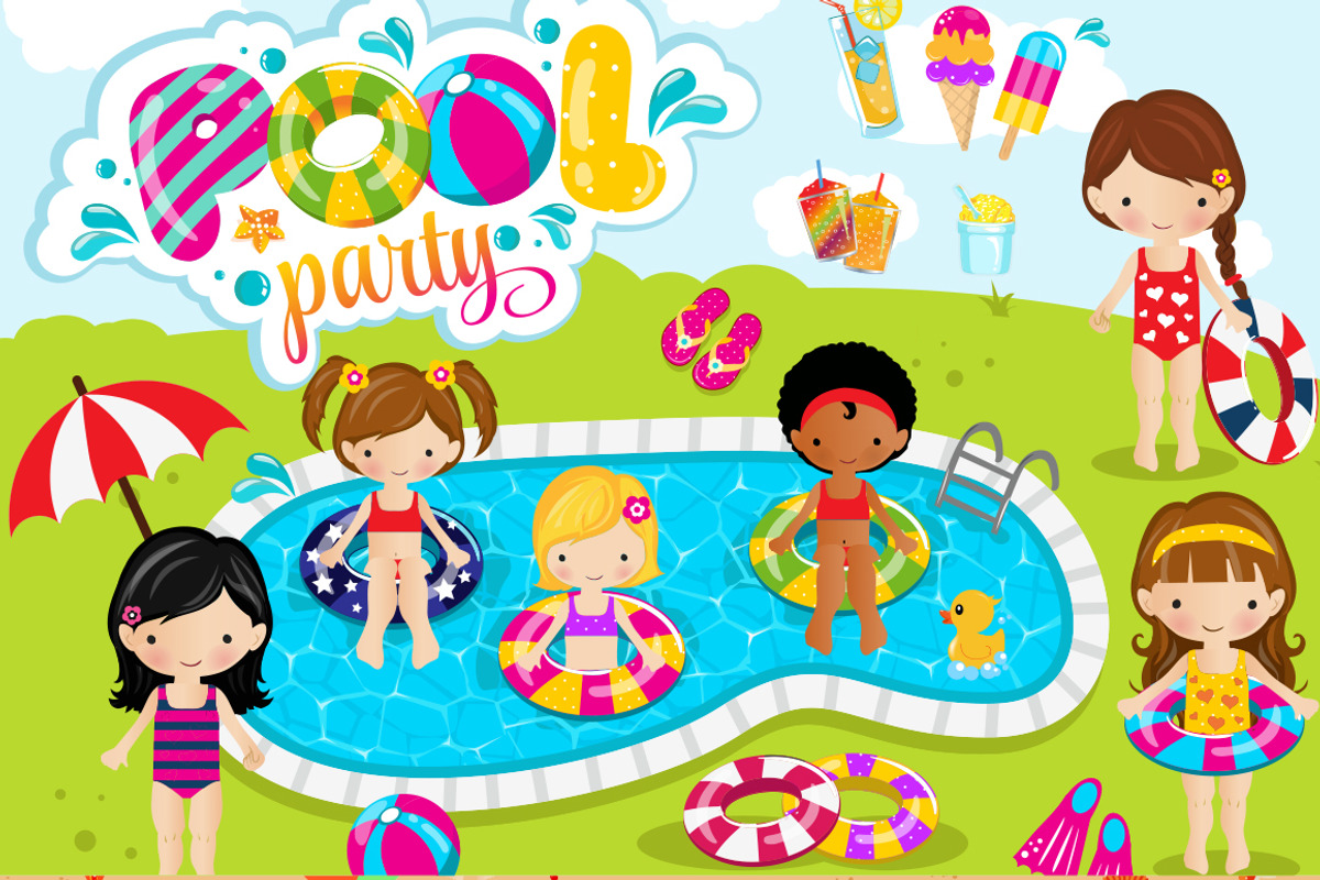 Summer Clipart Bundle - 126 cliparts, an Illustration by BlackCatsMedia (Photo 9 of 10)
