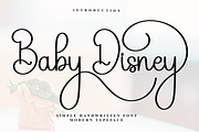 Baby Disney, a Handwritten Font by InermediaSTUDIO (Thumbnail 1 of 7)