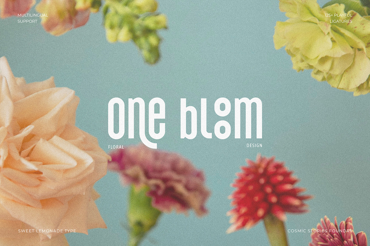 Sweet Lemonade Display Ligature Font, a Sans Serif Font by Cosmic Stories Foundry (Photo 5 of 25)