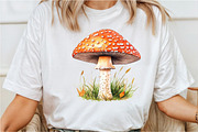 Autumn Mushroom Clipart, an Illustration by Rose Art (Thumbnail 4 of 8)