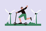 Go Green Illustration, an Object Illustration by Jump Studio (Thumbnail 6 of 10)