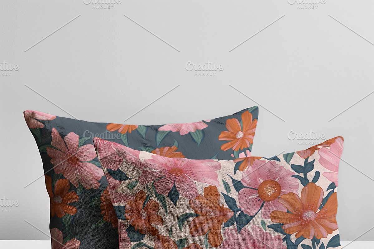 Desert Rose Botanicals Collection, a Pattern Graphic by Nora Gad (Photo 19 of 19)