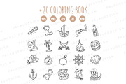 Pirate Adventure Clipart, an Object Illustration by Palau (Thumbnail 9 of 10)