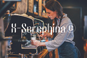 Reaghen - Retro Display Font, a Sans Serif Font by Zeatype (Thumbnail 6 of 11)
