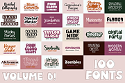 100 FONTS - ULTIMATE Font Bundle V6, a Font by Blush Font Co. (Thumbnail 4 of 4)