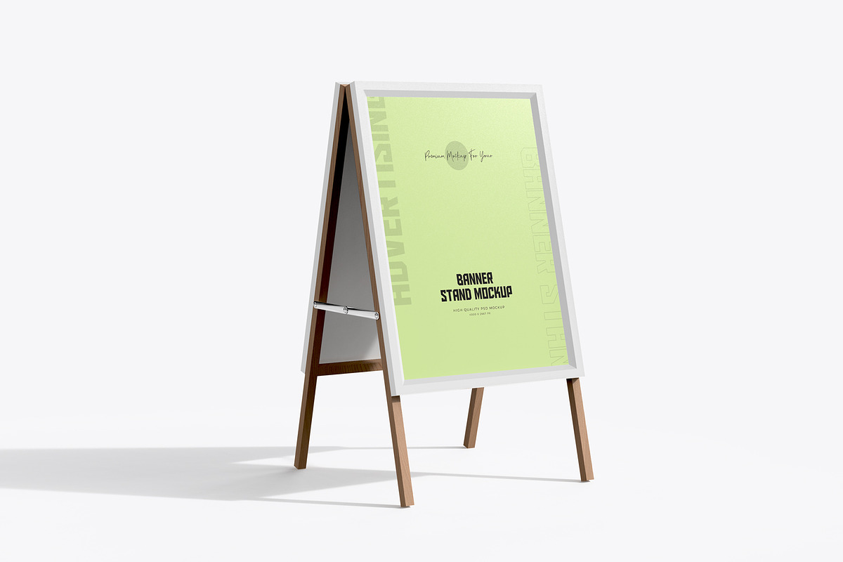 Advertising Banner A Stand Mockup, an Advertising Mockup by Ram Studio LLC (Photo 7 of 7)