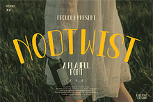 Nodtwist - A Playful Font