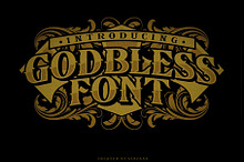 GODBLESS FONT