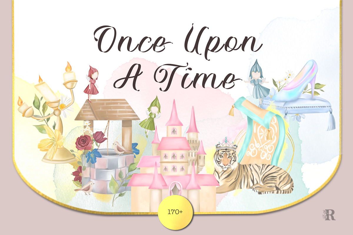 Once Upon A Time Fairy Tale, an Illustration by Rachel Art Studio (Photo 1 of 10)