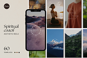 Spiritual Coach Canva Reel Bundle, a Social Media Template by The Flossy Finch (Thumbnail 1 of 10)