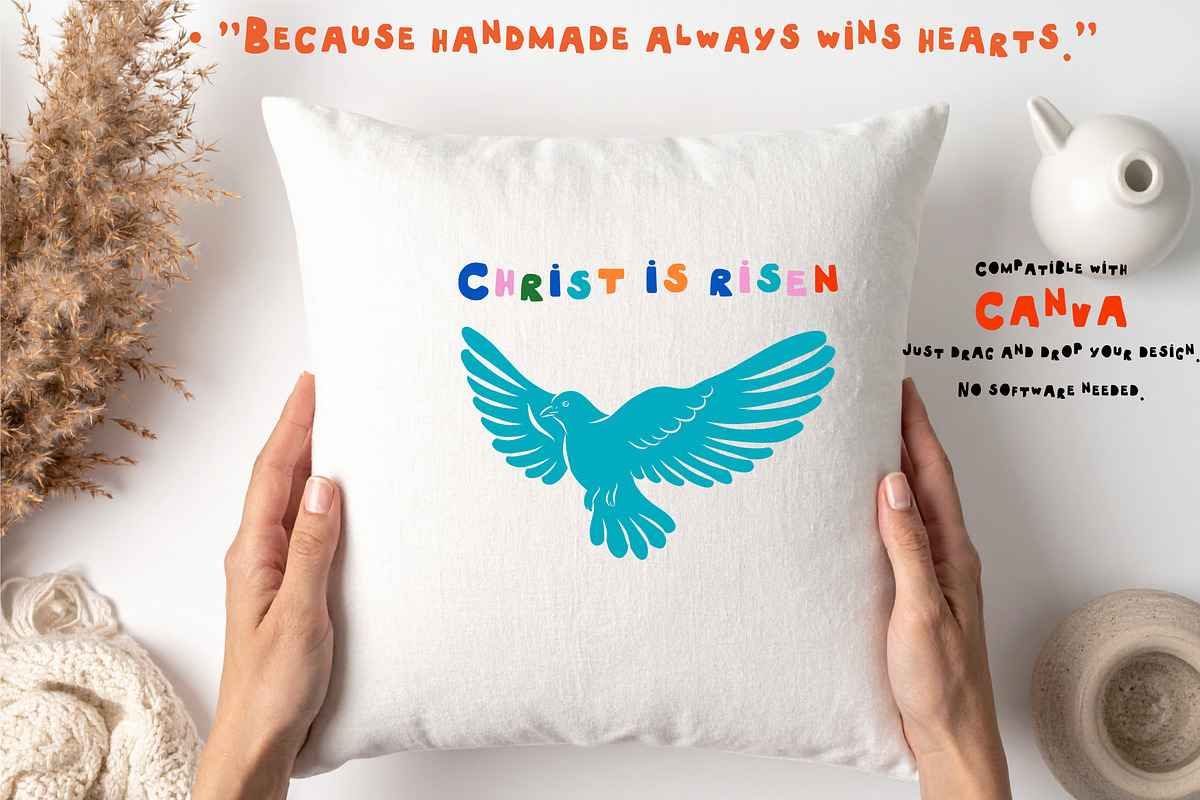 Easter Clipart Holy Spirit Dove, a Decorative Illustration by Anada Arty (Photo 5 of 6)