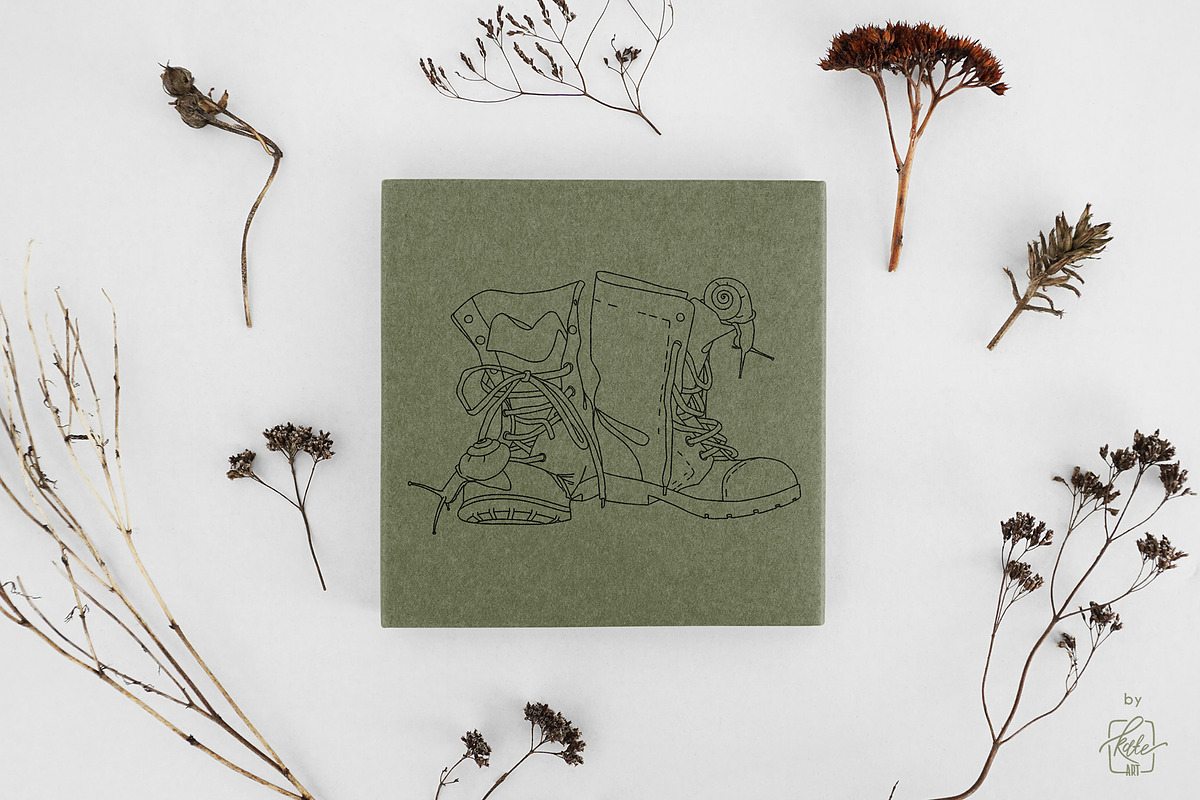 COTTAGECORE HERBARIUM, an Object Illustration by Kate Art (Photo 17 of 22)