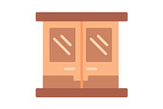 Door Flat Icon, a Duotone Icon by Pexelpy (Thumbnail 1 of 2)