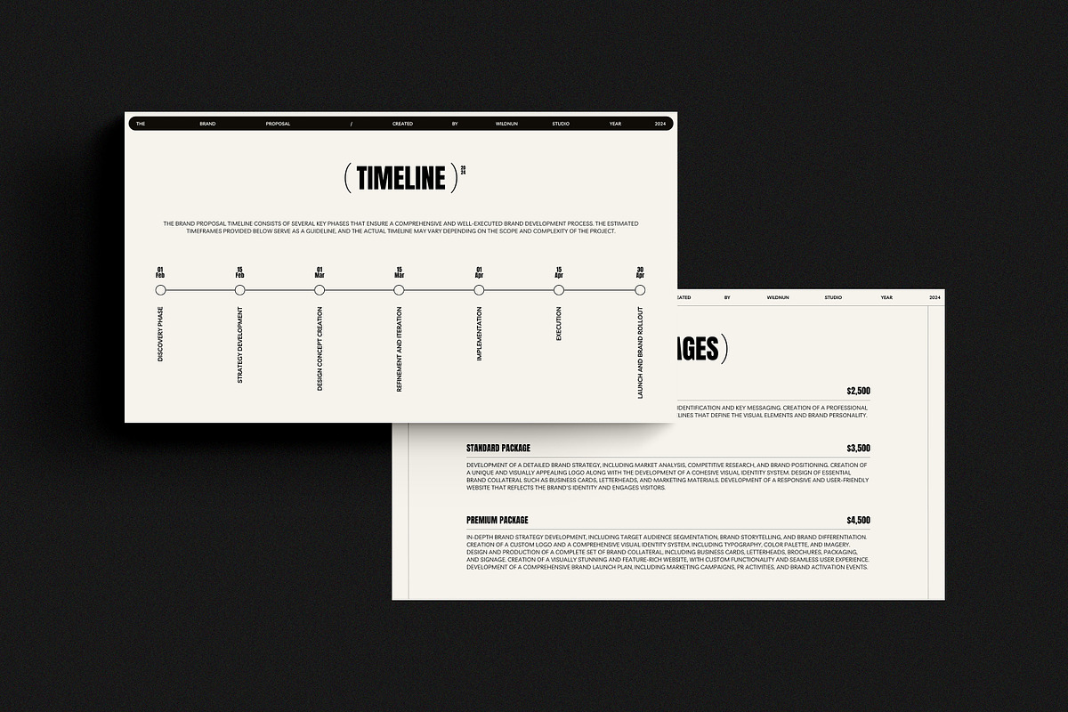 NOLE / Brand Proposal, a Presentation Template by Wildnun Studio (Photo 9 of 16)