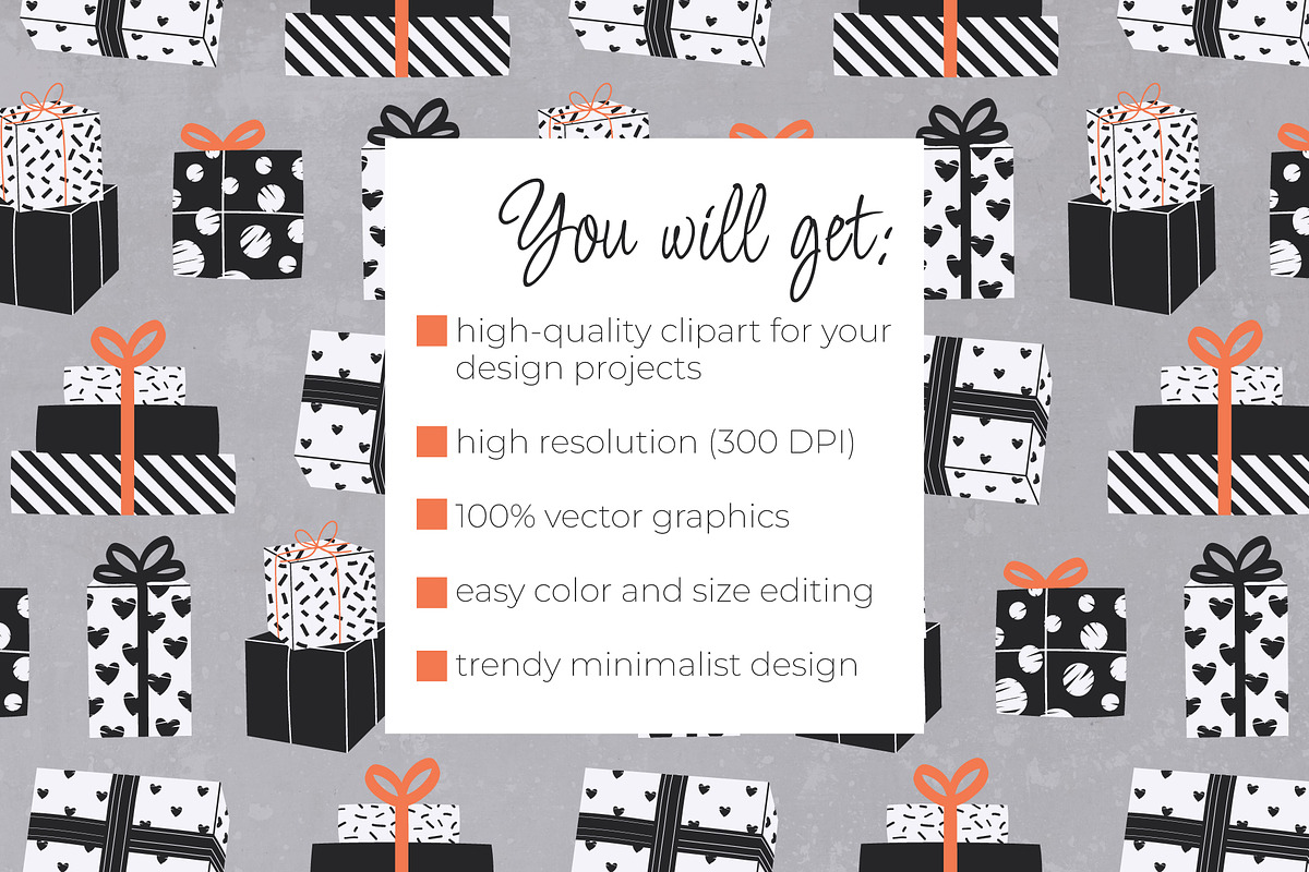 Birthday Clipart, Cards & Patterns, an Object Graphic by Panna Limon Store (Photo 6 of 7)