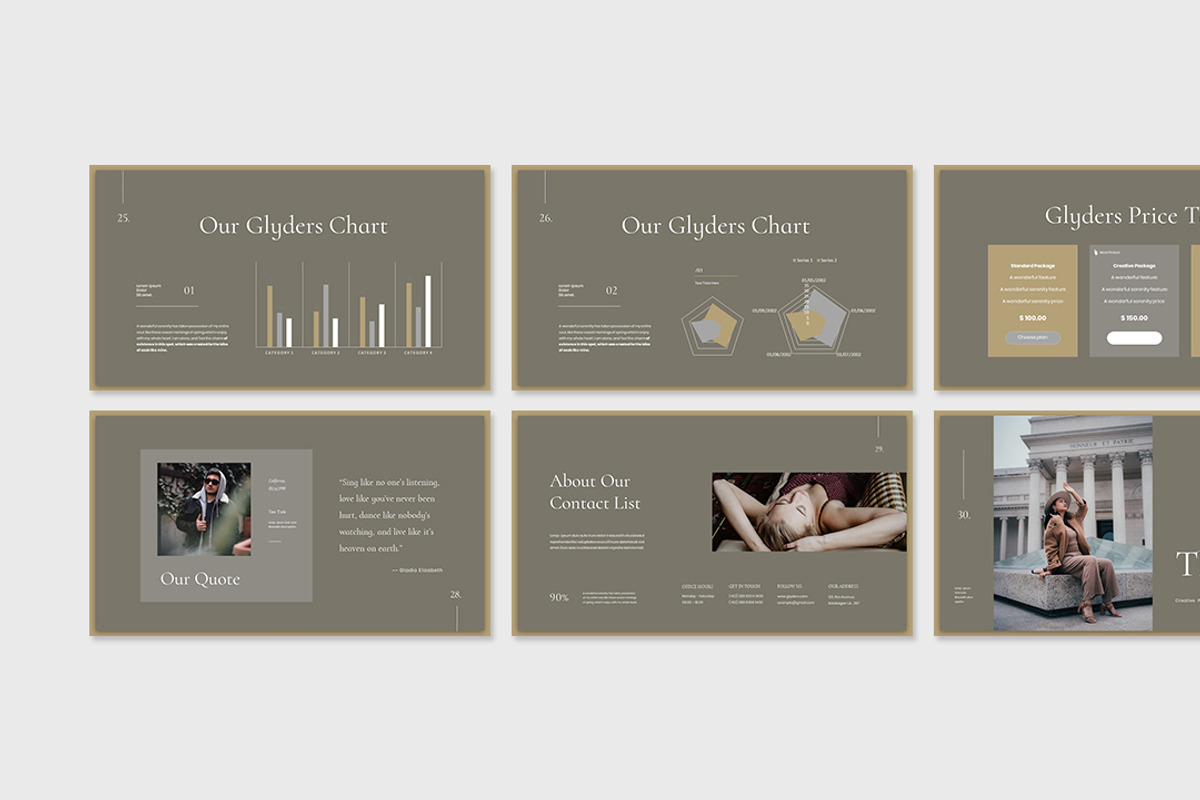 Glyders Presentation Template, a Presentation Template by Analogous Temp (Photo 5 of 5)