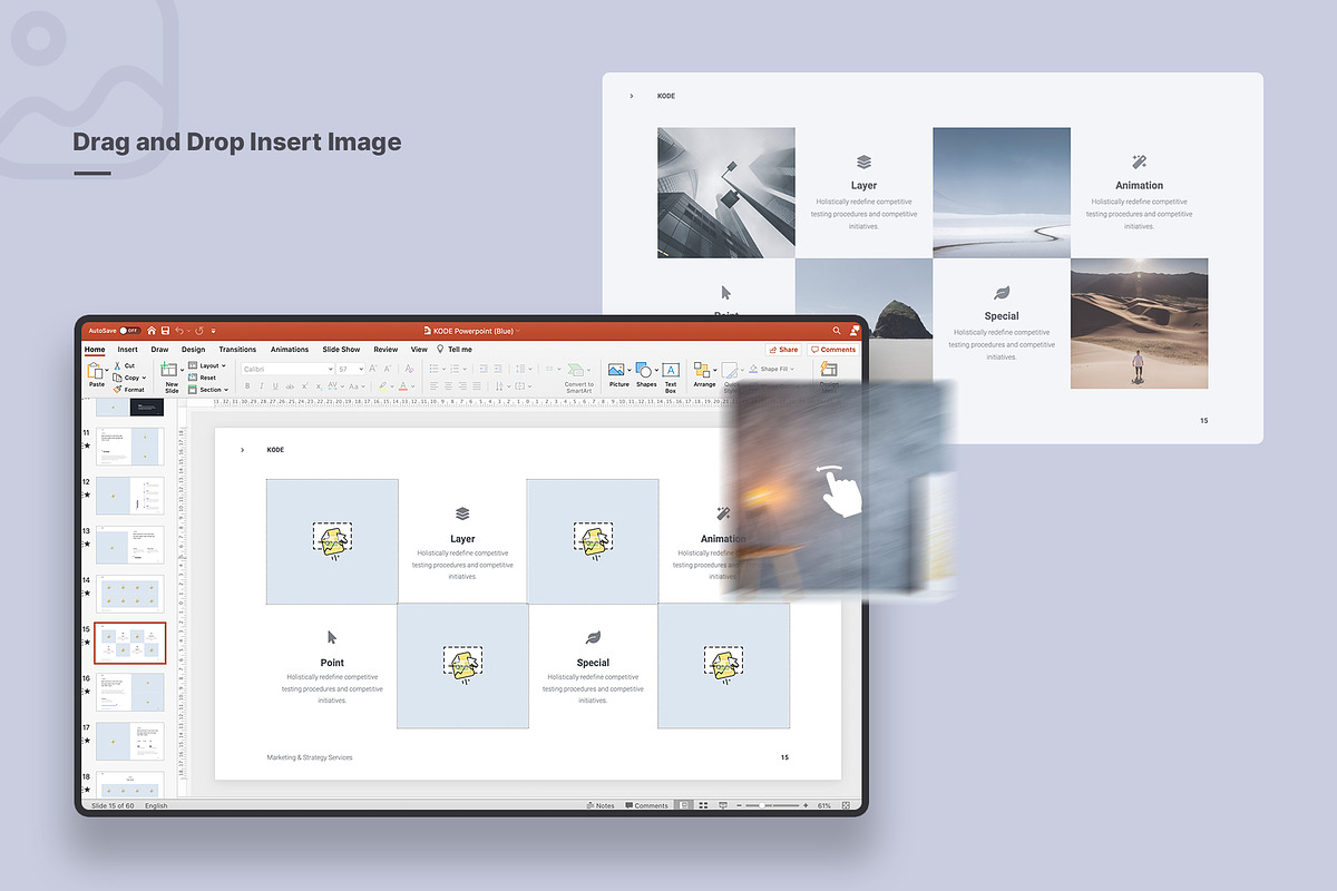 KODE - Business PresentationTemplate, a Presentation Template by SimpleSmart (Photo 3 of 7)