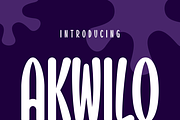 Akwilo, a Sans Serif Font by lelevien (Thumbnail 2 of 6)