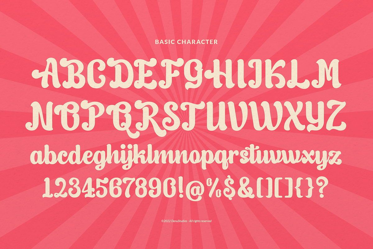 Moods Hitage | Retro Bold Script, a Handwritten Font by Denustudios (Photo 10 of 12)