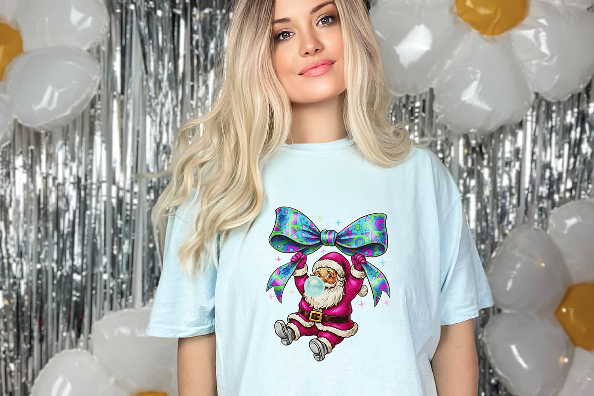 Santa Coquette Bow PNG, an Illustration by designcity5 (Photo 6 of 8)