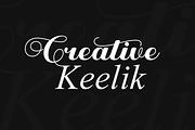 August Wedding, a Script Font by Creative Keelik (Thumbnail 5 of 10)
