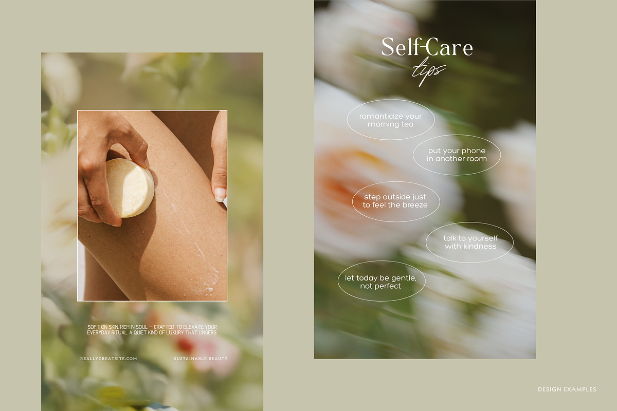 Delicate Blurry Floral Backgrounds, a Background Graphic by eclosque (Photo 9 of 31)