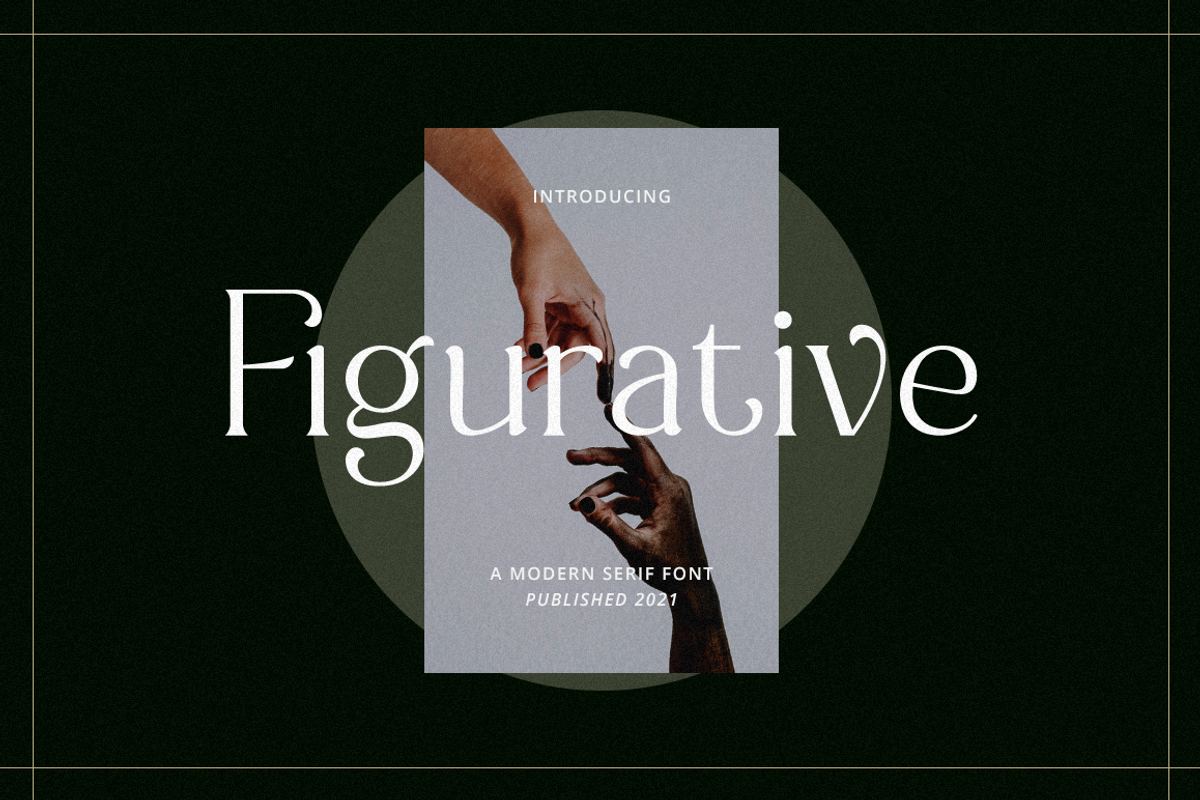 Figurative - Elegant Serif Font, a Serif Font by RockboyStd (Photo 1 of 12)