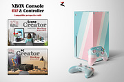 Xbox Console & Controller Mockup 8K, a Product Mockup by Zabiegala MP (Thumbnail 7 of 7)