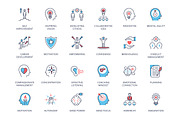 Qualities of A Leader and skills, an Outline Icon by vectorstank (Thumbnail 2 of 3)