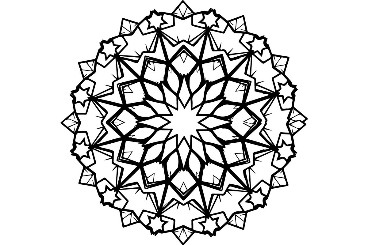 Abstract Geometric Mandala, an Object Graphic by Creativeshirt (Photo 16 of 17)