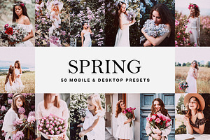 50 Spring Lightroom Presets And LUTs