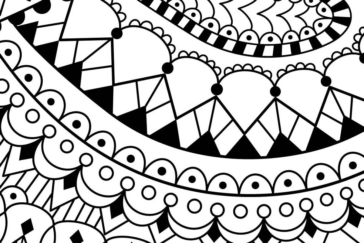 Ornamental Background, a Decorative Illustration by Solana (Photo 2 of 3)