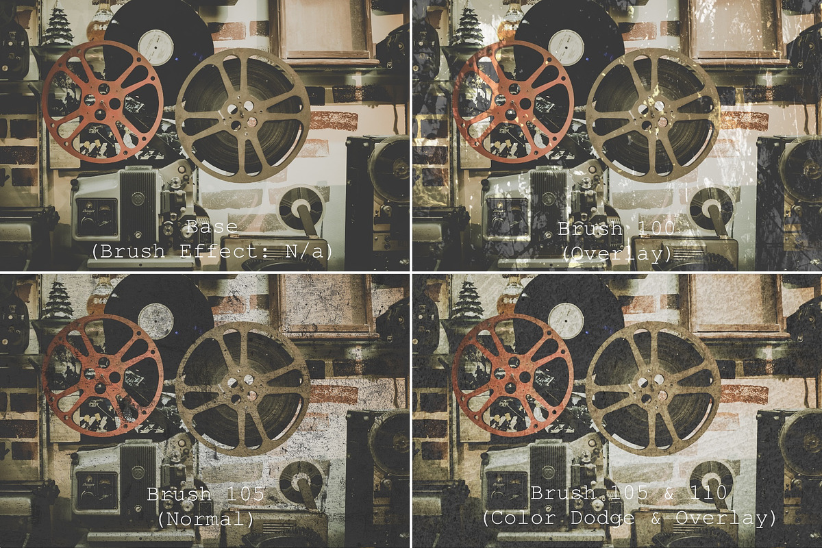 Grunge Texture Brushes For Procreate, a Brush Add-On by Pawsitively Aesthetic (Photo 4 of 9)
