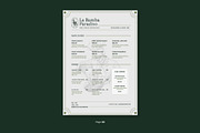 Luxury Fine Dining Restaurant Menu, a Flyer Template by Sundaylab (Thumbnail 3 of 3)
