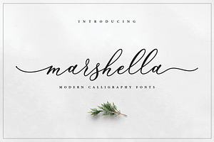 Marshella | Wedding Calligraphy Font