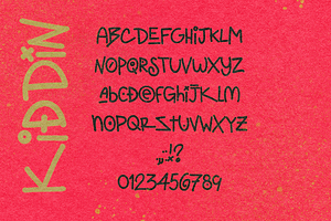 KIDDIN FONT