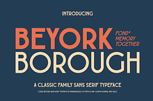 Beyork - A Classic Sans Serif Font