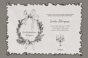 Winter Belongings: Holiday Line Art, a Seasonal Illustration by Purple (Thumbnail 9 of 15)