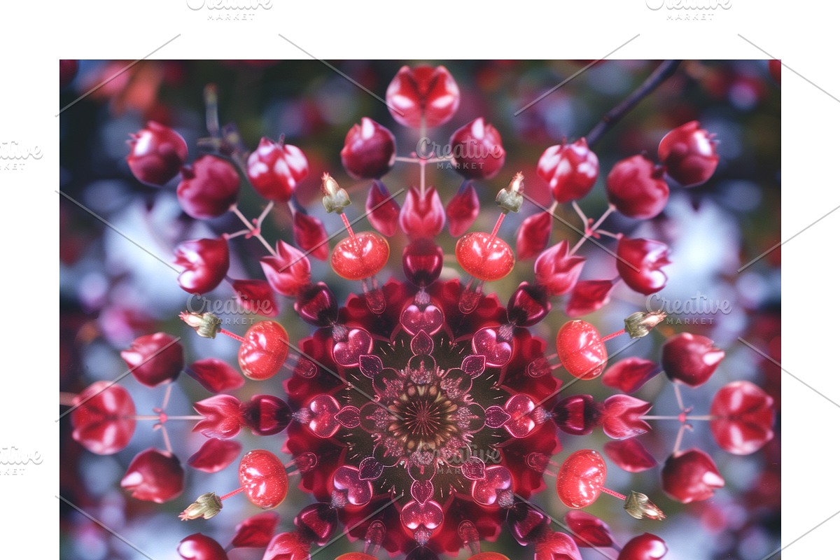 Muit Co · Retro Fruit Mandalas, a Food Illustration by milatovar (Photo 15 of 22)
