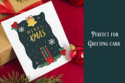 Merry christmas for kid design, a Decorative Illustration by Piixypeach (Thumbnail 6 of 8)