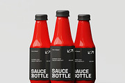 Sauce Bottle Mockup, a Packaging Mockup by renderstockmarket (Thumbnail 2 of 4)