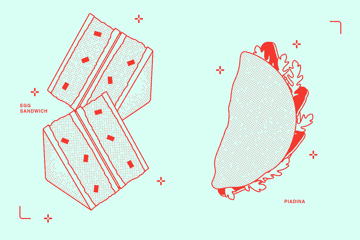 Sandwich Vector Illustration, a Food Illustration by TheFoodAtlas (Photo 3 of 5)