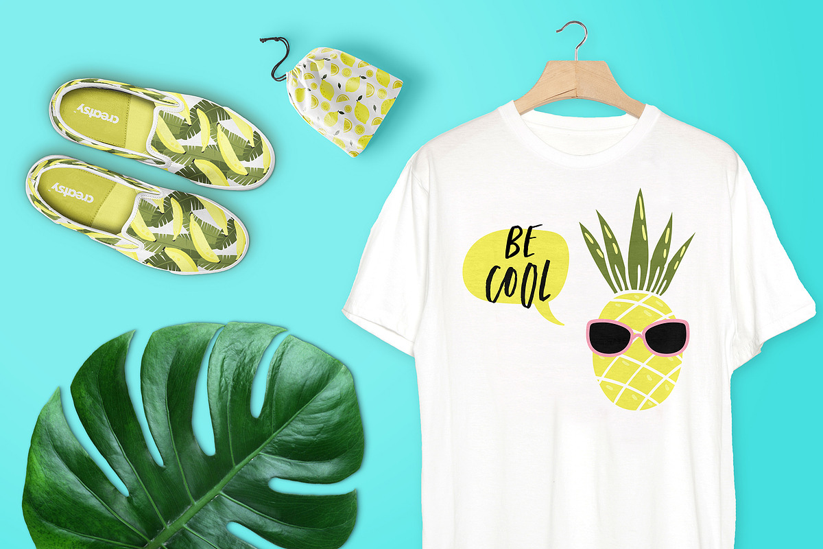 Yey! - Fun Summer Fruits set, an Illustration by Artnis (Photo 2 of 7)